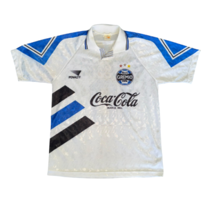 CAMISA DO GRÊMIO 1993 BRANCA AZUL FORTE N° 10 - G