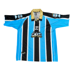 CAMISA DO GRÊMIO 2003 GOLA DOURADA N° S/N - GG