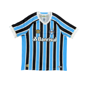 CAMISA DO GRÊMIO 2018 TRICOLOR  – GG AUTOGRAFADA PELO KANNEMANN